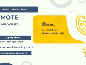 Pearl Lemon Group as the Head of SEO