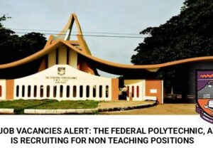 Massive Recruitment at Federal Polytechnic Ado-Ekiti 2025