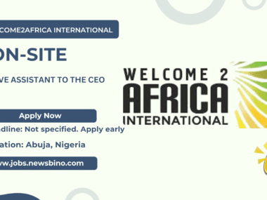 Welcome2Africa International job banner