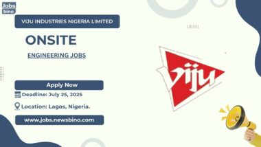 Job Vacancies at Viju Industries Nigeria Limited